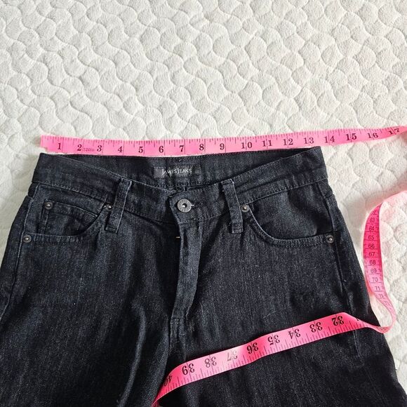 James Jeans black skinny jeans denim jegging black cat twiggy - Picture 2 of 9